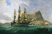 Henry J. Morgan HMS 'Marlborough' oil